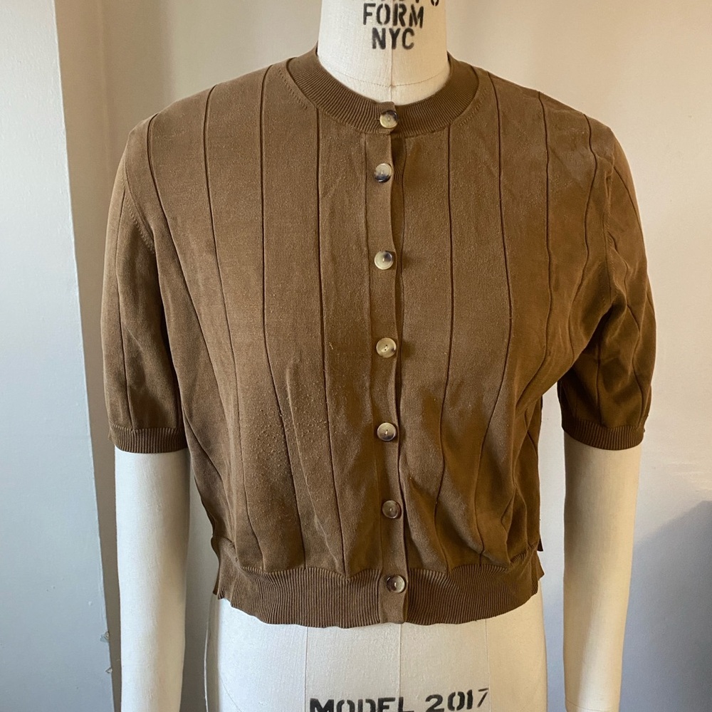Rachel Comey Brown Cardigan